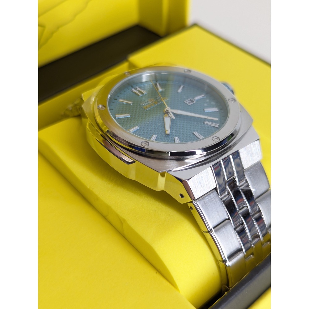 Invicta Sea Vulture 50147 Mens Watch 44mm Steel Light Blue Dial Quartz New - Picture 7 of 13